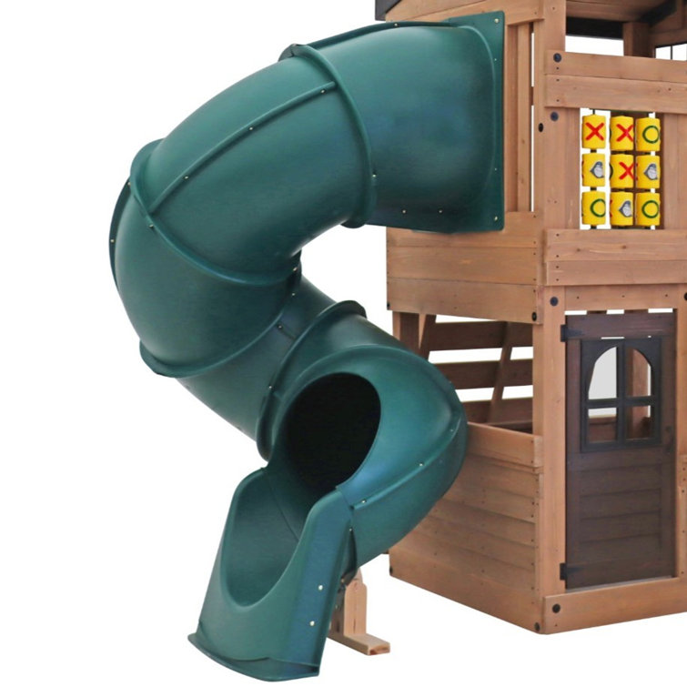 SwingnSlide Turbo Tube Spiral Slide for 5' Deck & Reviews Wayfair